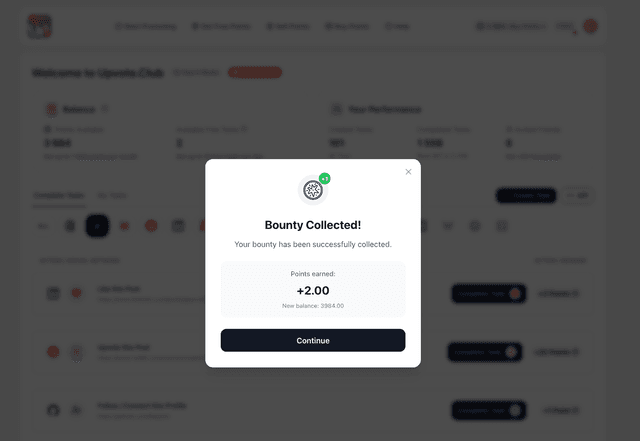 Earn More Points for Free