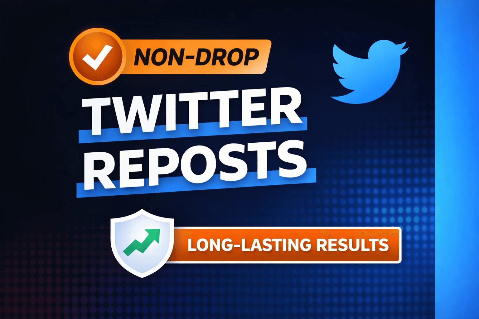 Non-Drop Twitter reposts