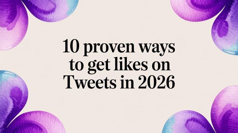 10 Proven Ways to Get Likes on Tweets in 2026