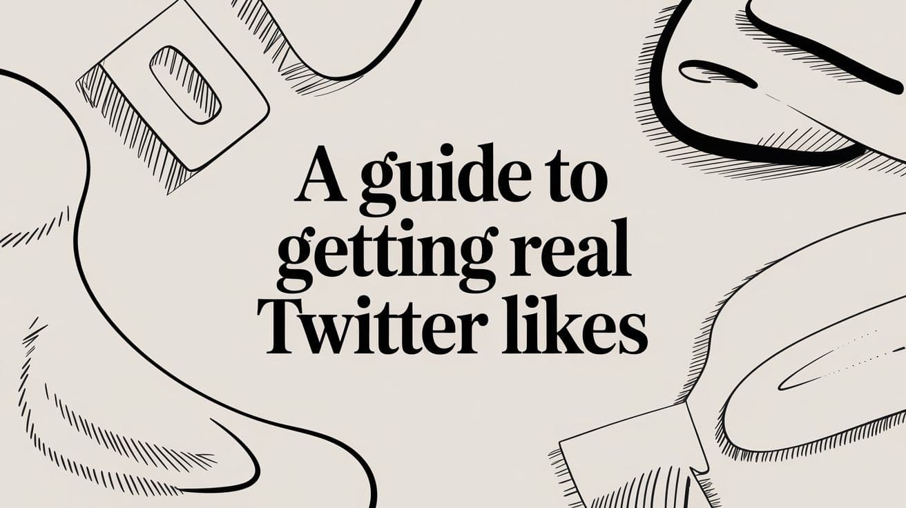 A Guide to Getting Real Twitter Likes