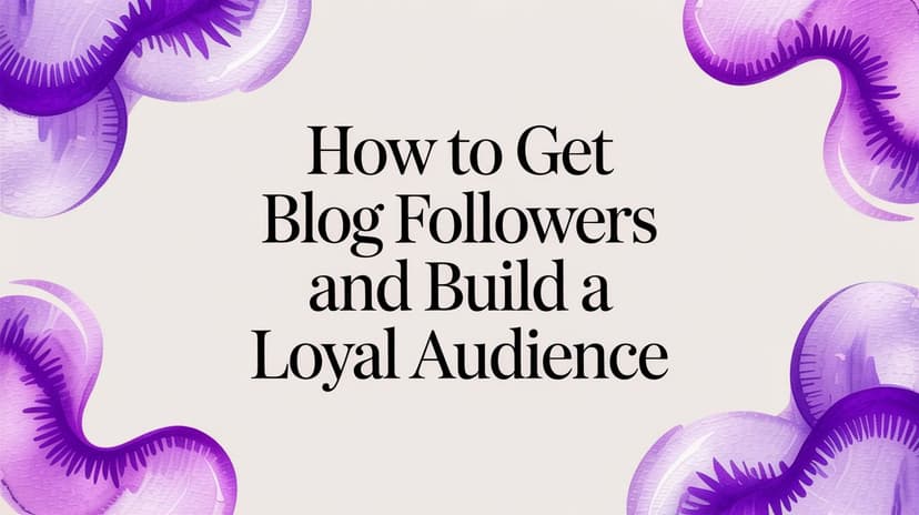 How to Get Blog Followers and Build a Loyal Audience