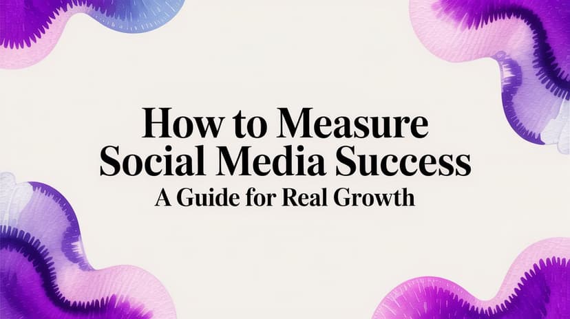 How to Measure Social Media Success: A Guide for Real Growth