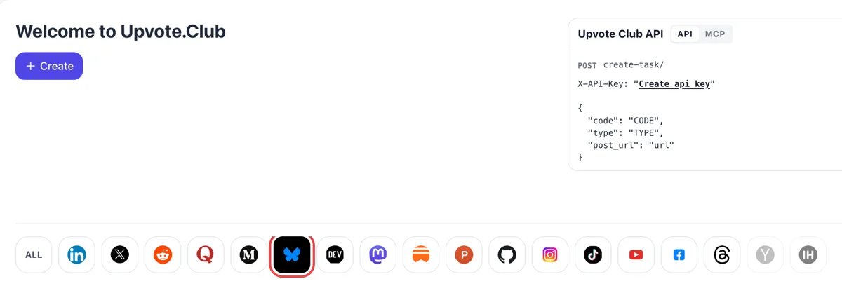 Sign in and pick Bluesky Sign in and pick Bluesky