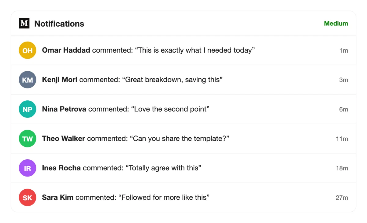 Real people comment on your story Real people comment on your story