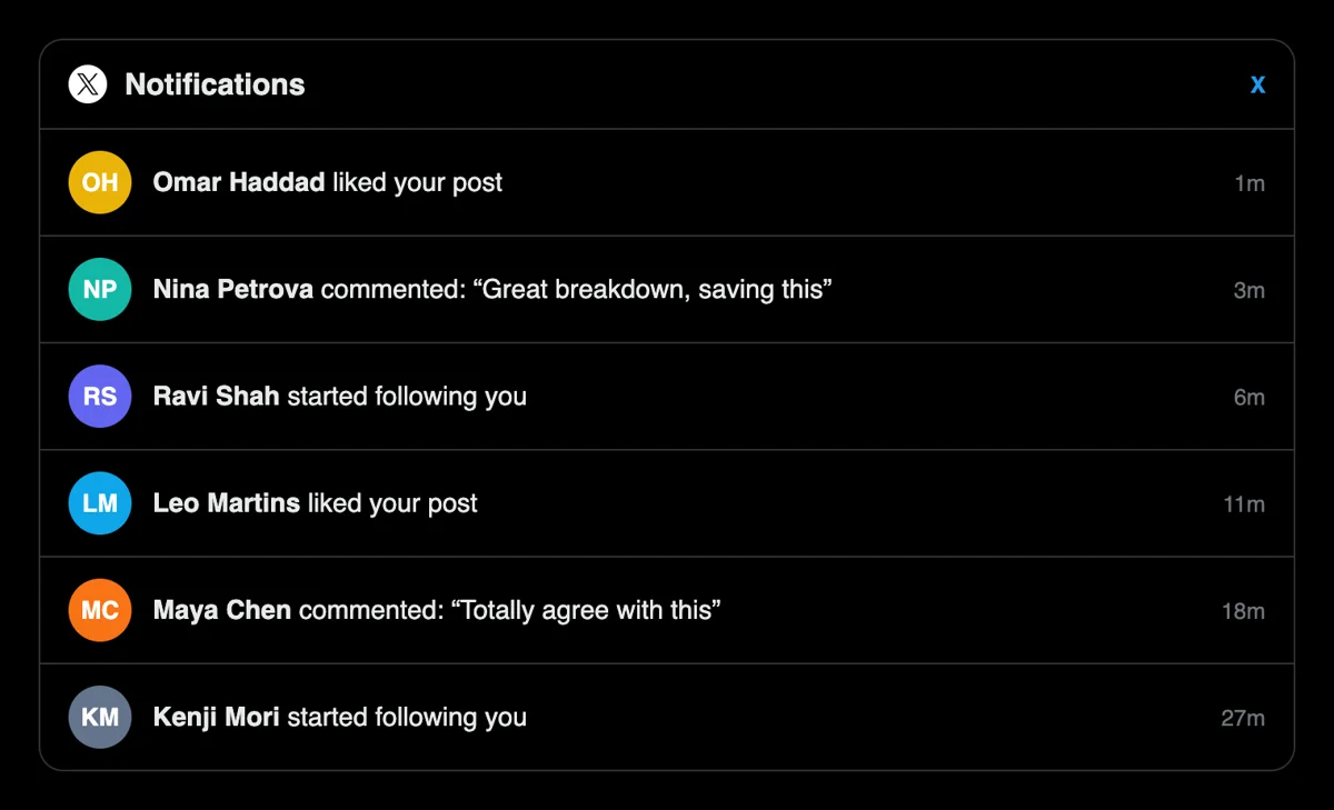 Real people like your post, comment on your post and follow your profile Real people like your post, comment on your post and follow your profile